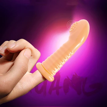 Prst Rukáv Vibrátor Elektronické Vibračné Krúžok Jazyk Stimulácia Klitorálny Vibrátor Prst Zariadenia Pre Mužov A Ženy, Sexuálne Hračky
