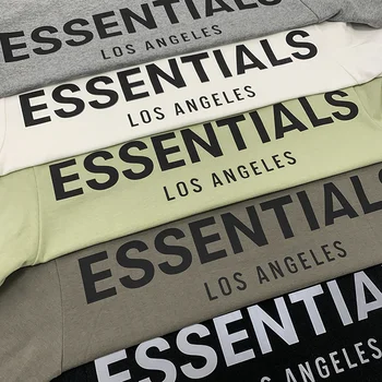 Pánske Ss21 nové letné T-shirt high street značky reflexné list, 100 bavlna Tee hip hop voľné Unisex nadrozmerná krátky rukáv