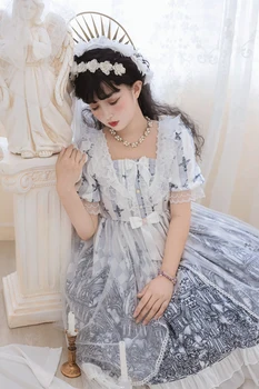 Pôvodné Originálny Dizajn Lolita Šaty trest odňatia slobody Dievča Šatka JSK Šaty Jeseň kawaii oblečenie kawaii šaty