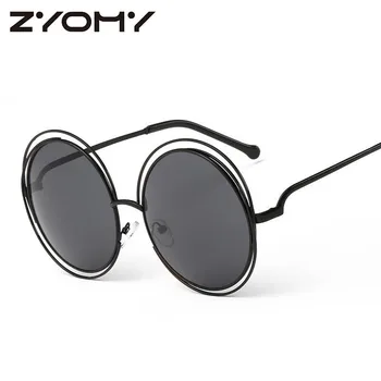Q 2020 Módne Retro slnečné Okuliare Ženy Značky Dizajnér Okuliare Kolo Jazdy Okuliare Punk Retro Okuliare UV400 Gafas De Sol Mujer