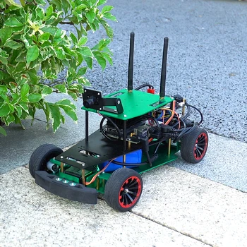 ROSMASTAER R2L programovateľný Robot pre automatické jazdy s motorom rýchlosť max 1.8 m za sekundu na základe SNSĽP a Ubunt systém