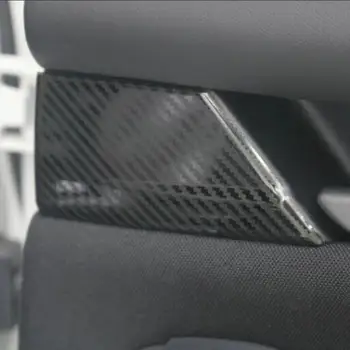 SBTMY 2KS/SET Nehrdzavejúcej ocele dekoratívne patch pre automobilový zadné vnútorné dvere, rukoväť pre Mazda 3 Axela 2020