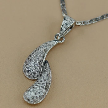 SHUNXUNZE Luxusné šperky vianoce Svadba prívesky pre ženy najlepšie predať dropshipping Bielymi Zirkónmi Ródium Á R3131