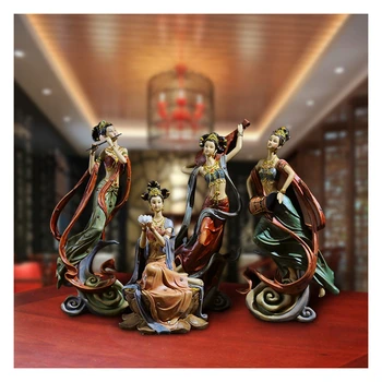 Staroveké Dunhuang Umenie Lietania Bohyne Remesiel Obývacia Izba Eco-friendly Živice Socha, Dekorácie, Doplnky Domova Ozdoby