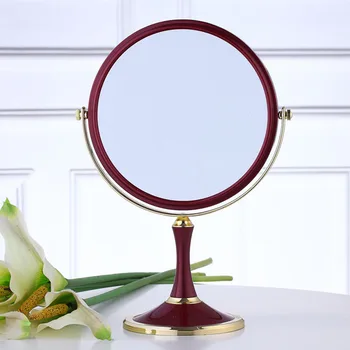 Stojí Márnosť Kozmetické Tabuľka Dekoratívne Zrkadlo Make-Up Kolo Estetické Kúpeľňa Zrkadlo Izba Dekor Domov Miroir Dom Dekorácie