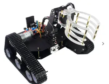 Strieborné Hliníkové Zliatiny Uchopovač pre Robot urob si sám