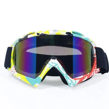 Unisex Lyžiarske Okuliare na Snowboard Maska Zimné snežných skútrov Motokrosové Okuliare Windproof Ochranu proti UV žiareniu Zimné Športové Okuliare