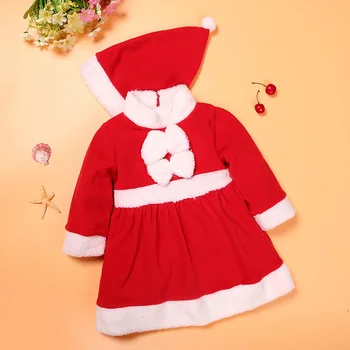 Vianočné Detské Oblečenie Oblečenie Šaty Bavlna Zimné Chlapci Dievčatá Remienky Nový Rok Fleece Deti Zimné Jumpsuit Oblek Snowsuit