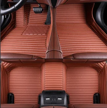 Vysoká kvalita! Vlastné špeciálne auto podlahové rohože pre Mercedes Benz E Trieda E 200 220 300 350 400 W213 2021-2016 nepremokavé koberce