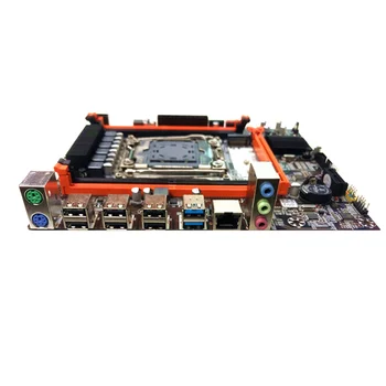 X99H Doske LGA2011-3 základnej Doske Počítača Súbor s E5 2620 V3 CPU+DDR4 4GB 2133Mhz RAM+Tepelná Podložka+Switch Kábel