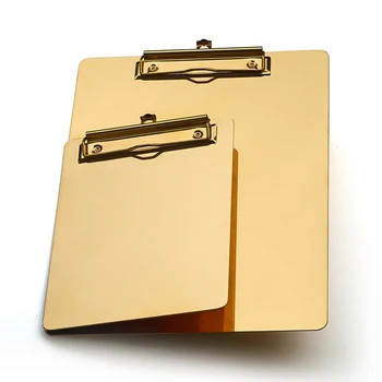 Zlaté Schránky Tablet Kovu, Papiera, Skladovanie Klipy Súbor Bill Docs Organizátor Nordic Home Office Nehrdzavejúcej Ocele Tabuľka Dekorácie