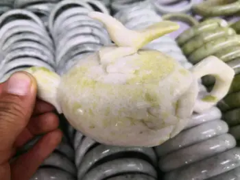 Čína jade vytesané z jade vták kanvica kanvicu štyri šálky Kung Fu Čaj nastaviť
